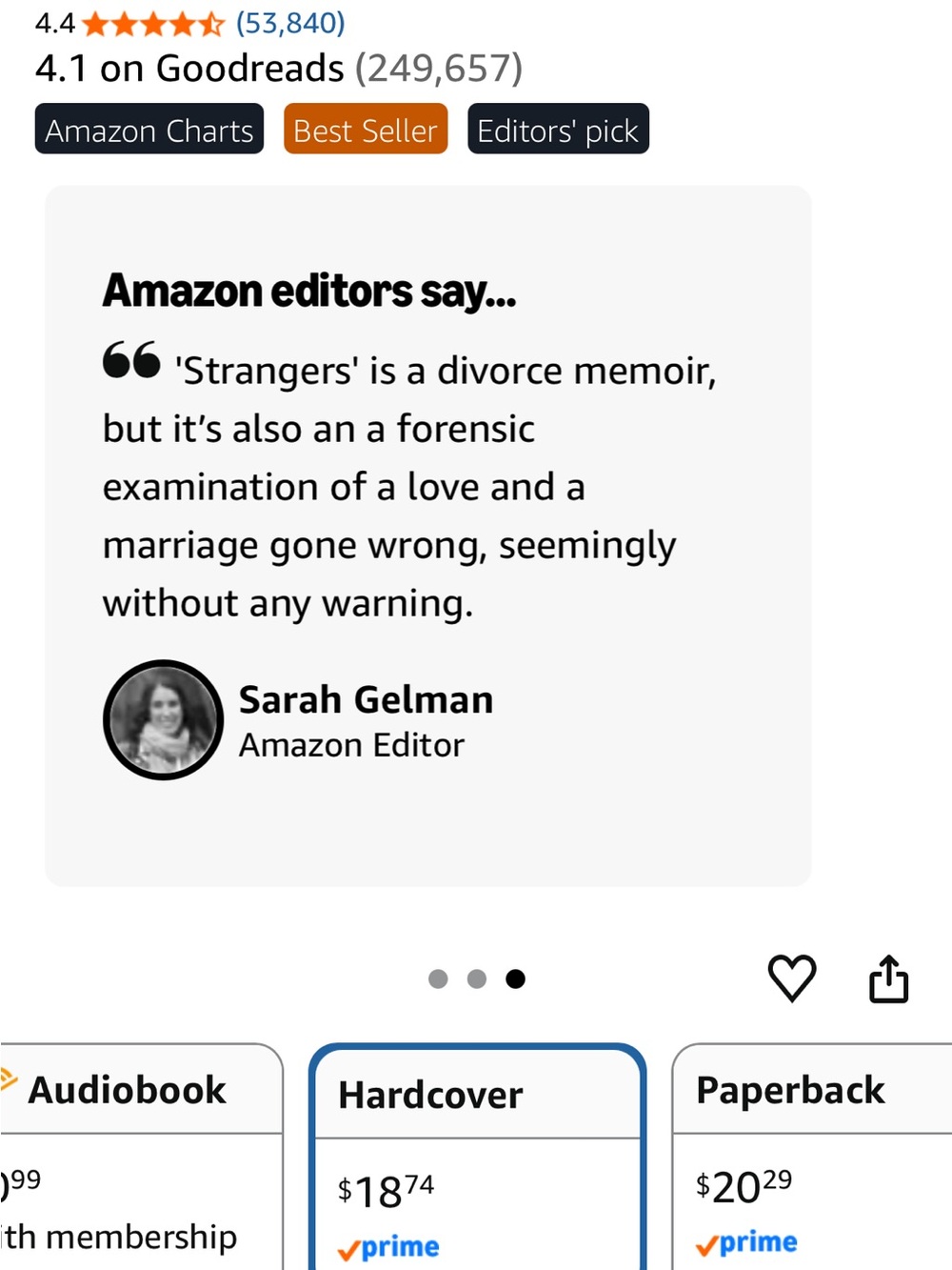 Strangers by Belle Burden - Hardcover - Picture 3 of 8